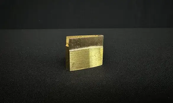 Habaki laiton brossé